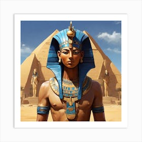 Pharaoh Art Print