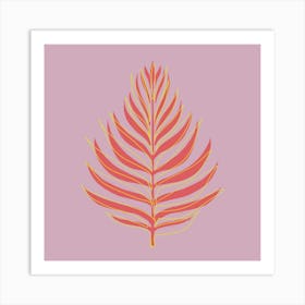 Palm Leave Art Print