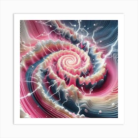 Spiral Vortex 1 Art Print