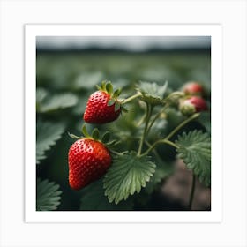 Strawberry Photo Taken By Sony A7 Iv 3272322690 Art Print