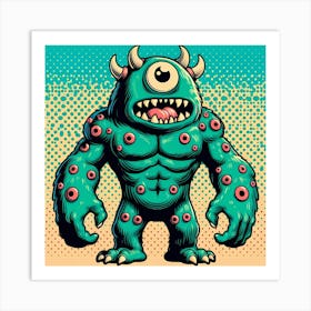 Monster Pop Illustration Art Print