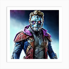 Star Lord GOTG Art Print