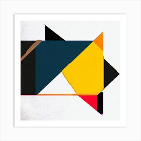 Abstract Geometric Pattern 1 Art Print