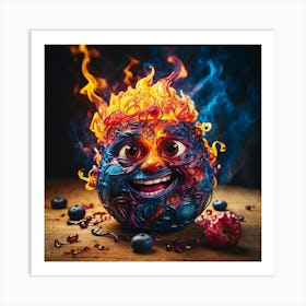 Fireball 1 Art Print