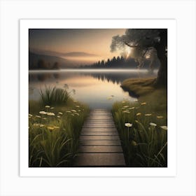 Peaceful Landscapes Photo 2023 11 02t221812 Art Print