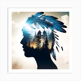 Native American Art Print