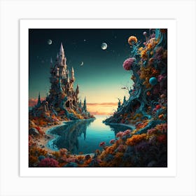 'The Castle' 1 Art Print