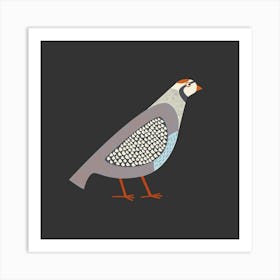 Partridge Game Bird Dark Art Print