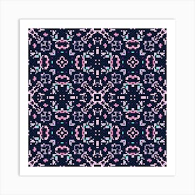 Pixel Pattern 12 Art Print