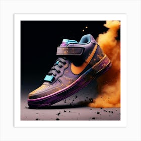 Nike Air Force 1 Mid Art Print