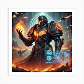 Ivan Arkov Ignis Paladin 1 Art Print