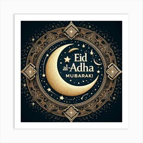 Eid Al Adha Mubarak 2 Art Print