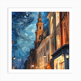 Starry Night Art Print