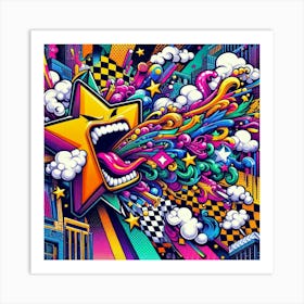 Psychedelic Art 51 Art Print