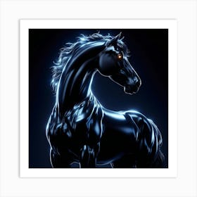 Creative Horse Beauty Illustration Nr 189 Art Print