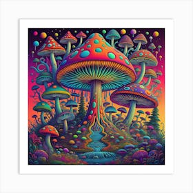 Psychedelia Art Print