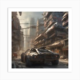 Post-apocalyptic #1 Art Print