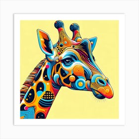 Giraffe 3 Art Print