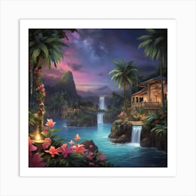 Hawaiian Paradise Art Print