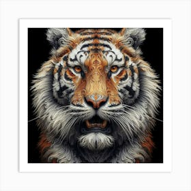 Tiger Canvas Art Art Print