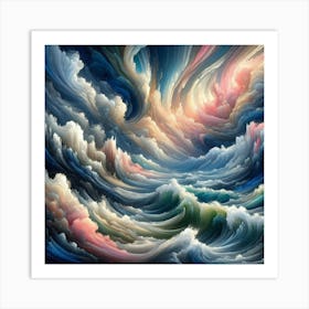 Tempestuous Beauty 18 1 Art Print