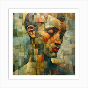 Portrait Of A Man 3 Art Print