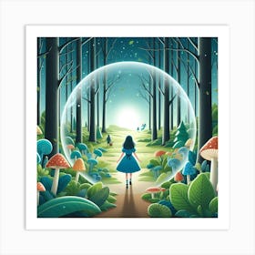 Alice In Wonderland 5 Art Print