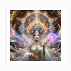 Chinese Fairy Art Print