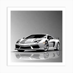 Lamborghini 4 Art Print