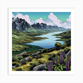 Enchanted Horizon 14 Art Print