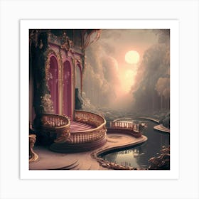 Beauty And The Beast Art Print