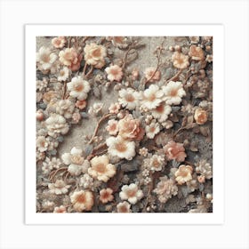 Floral Wall Art Art Print