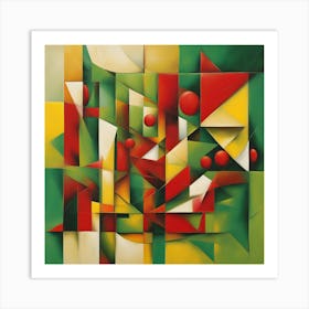 Abstract Painting 42 Art Print