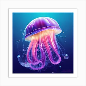 Jellyfish Art Print