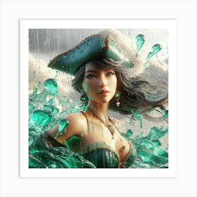 Mermaid 64 Art Print