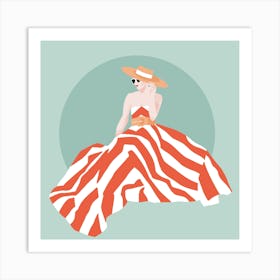 Sitting Pretty Art Print