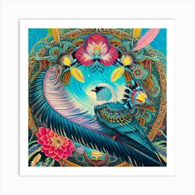 Bird Of Paradise Art Print