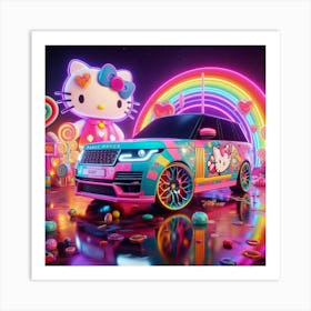 Hello Kitty 2 Art Print