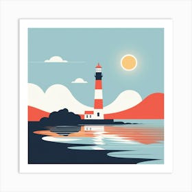 Lighthouse 1 Art Print