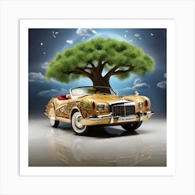 Leonardo Diffusion Xl A Picture Of A Dream Car Is An Artistic 0 Art Print