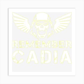 Remember Cadia Fall Of Cadia Cool Gaming Gift Art Print