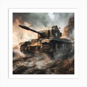 World Of Tanks 2 Art Print