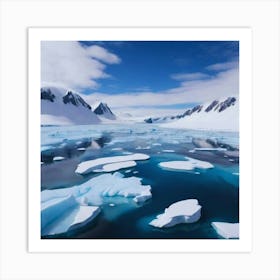 Antarctica Art Print