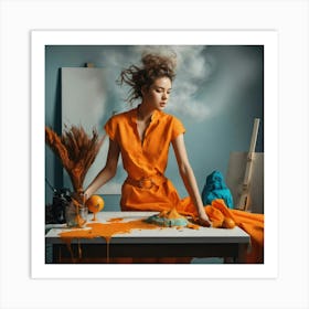 ((( Capture Dynamic Splashes Of Art In A Fashion P (15) Art Print