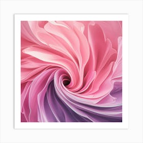 Abstract Flower 4 Art Print