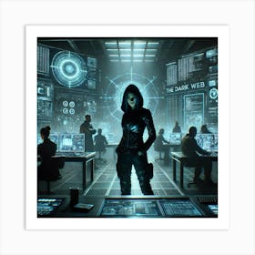 The Dark Web Episode 5 Art Print