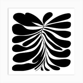 Abstract Leaf Art Print