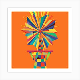 Windmill Art Print