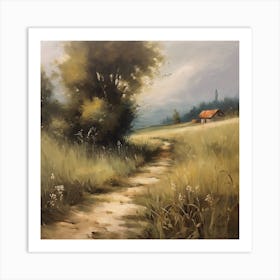 Country Road 1 Art Print