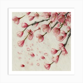 Cherry Blossoms 3 Art Print